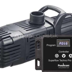 Pompe d'étang Superflow Techno Pro avec contrôleur externe